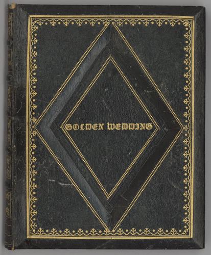 Scrapbook, Wedding of Edward Jay Allen and Elizabeth Allen
