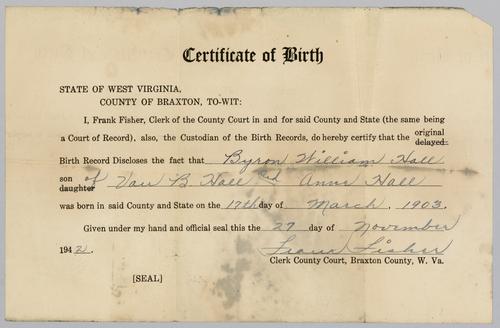 Byron William Hall