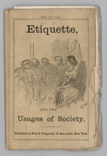 Etiquette and the Usages of Scoiety