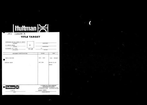 Interment Book