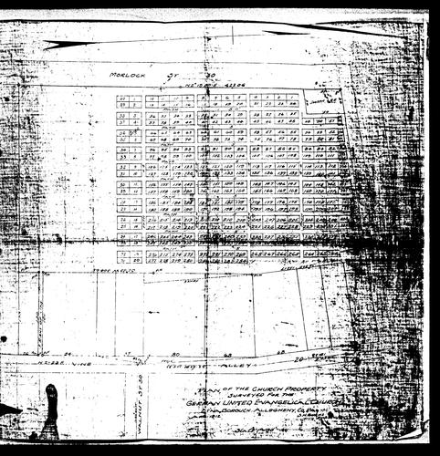 Plan of Cemetery
