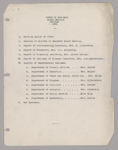 Executive Board Minutes