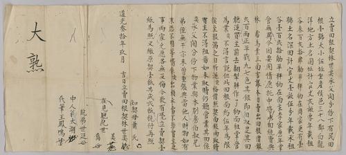 Seller: 林世奕 [LIN Shiyi] -- Buyer: 林 [LIN] -- Place: 福建省侯官縣 [Fujian Sheng Houguan Xian] -- Personal