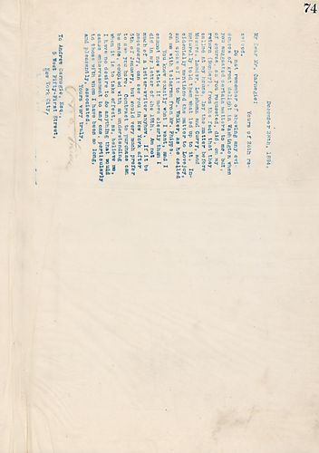 Frick writes on meeting with Carnegie to discuss future arrangements [presumably his retirement]