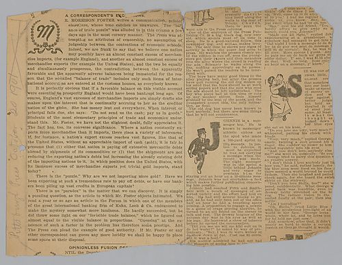 "A Correspondent's Exceptions," Pittsburgh Press