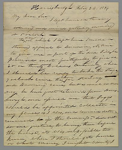 From William B. Foster to William Foster, Jr.