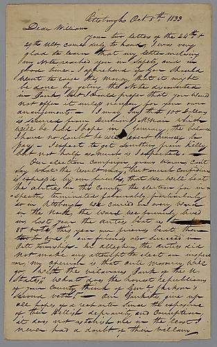 From William B. Foster to William Foster, Jr.