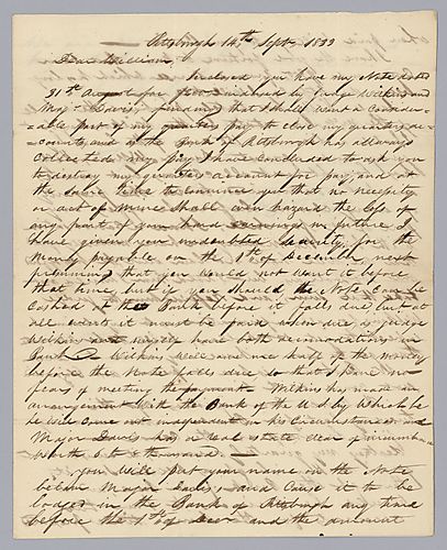 From William B. Foster to William Foster, Jr.