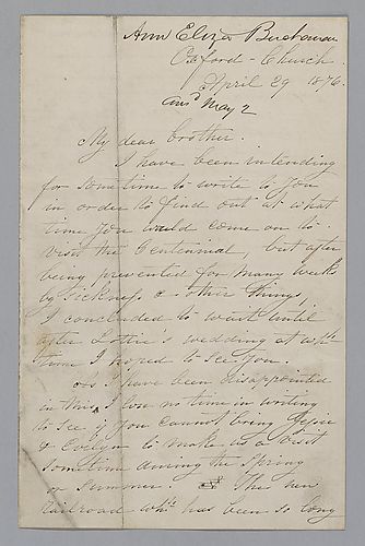 From Ann Eliza Buchanan to Morrison Foster