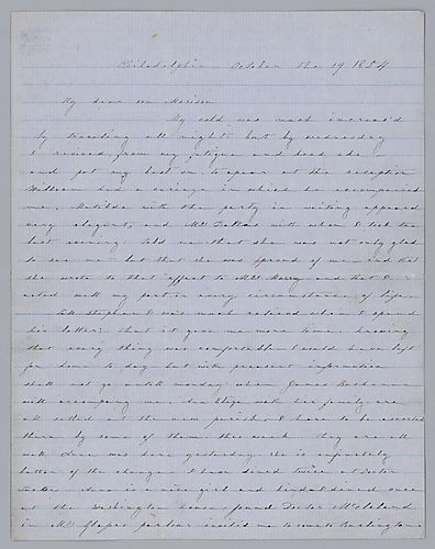 From Eliza C. Foster to Morrison Foster
