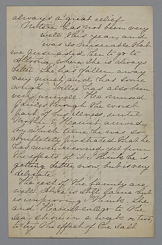 From Annie Buchanan to ?