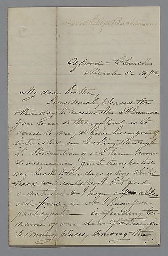 From Ann Eliza to Morrison Foster