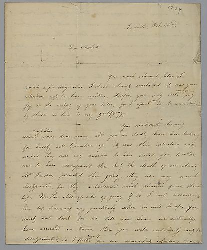 From Matilda Prather to Charlotte Foster