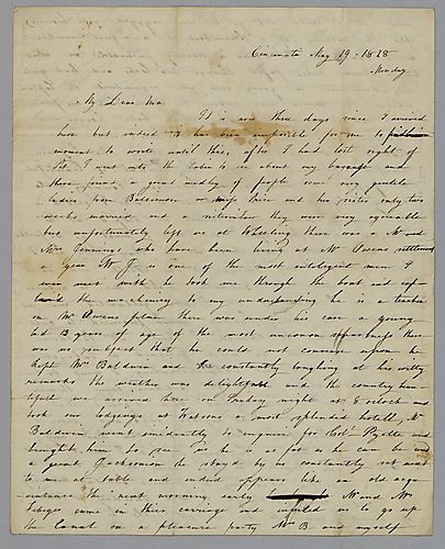 From Charlotte Foster to Eliza Foster
