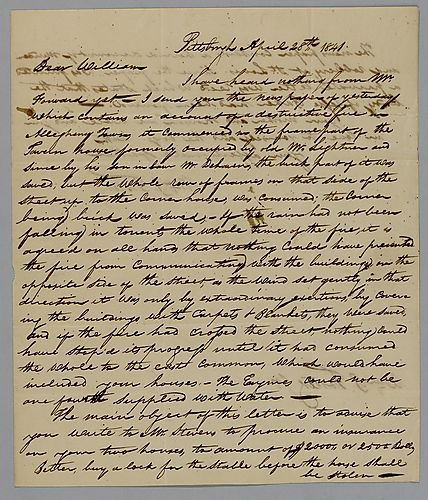 From William B. Foster to William Foster, Jr.