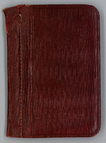 World War I notebook - Letts's Notebook No. 12