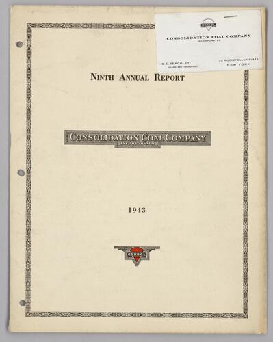 Consolidation Coal Company Annual Report