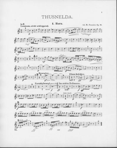 Opus 10 Thusnelda 1st horn