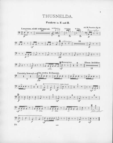 Opus 10 Thusnelda timpani