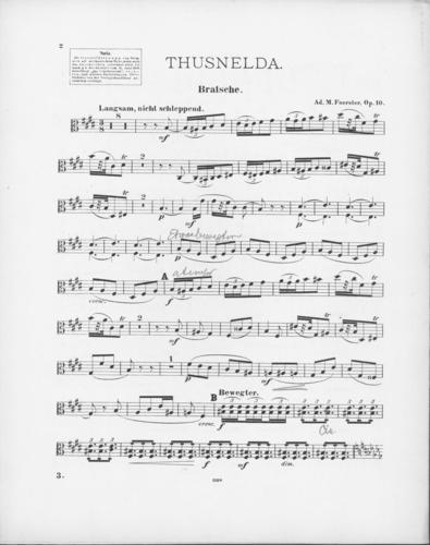 Opus 10 Thusnelda viola