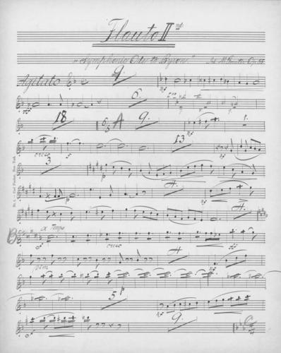 Opus 35 Symphonic ode to Byron: 2nd flute