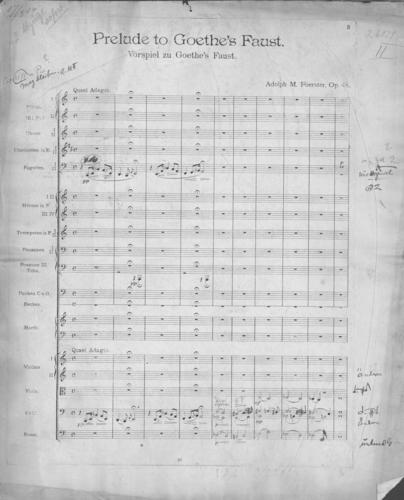Opus 48 Prelude to Goethe's Faust