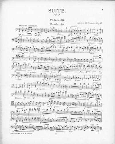 Opus 47 Second Suite Proof: cello