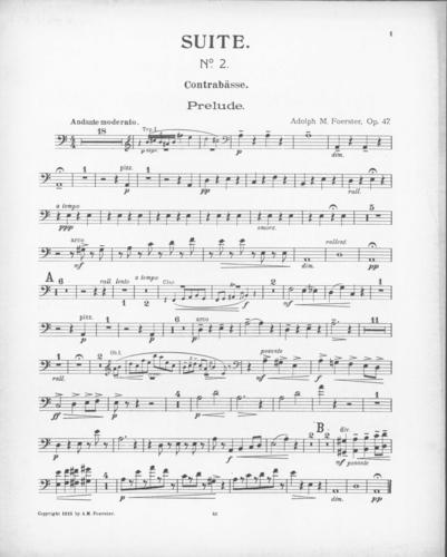 Opus 47 Second Suite Proof: bass