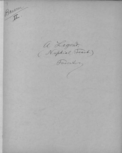 Opus 86 A legend: 2nd bassoon