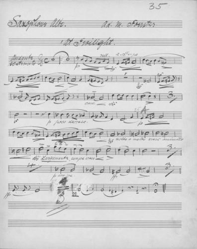 Opus 59 At twilight: alto sax