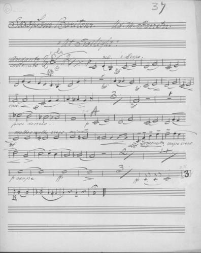 Opus 59 At twilight: baritone sax