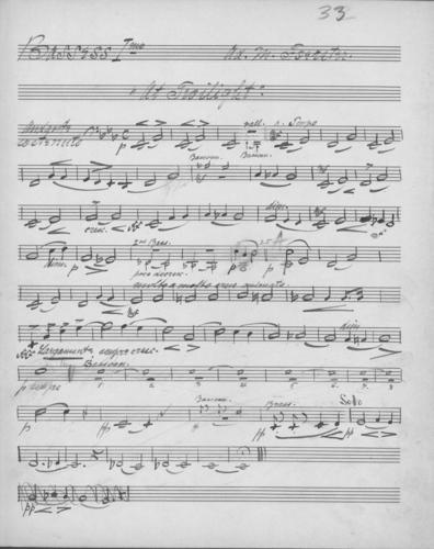Opus 59 At twilight: 1st bass