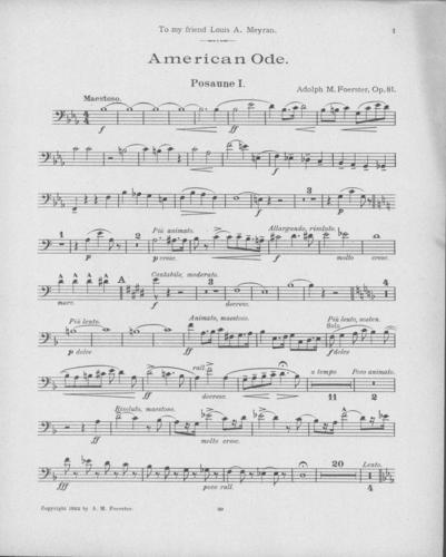 Opus 85 The Enchanter's dream: 1st violin