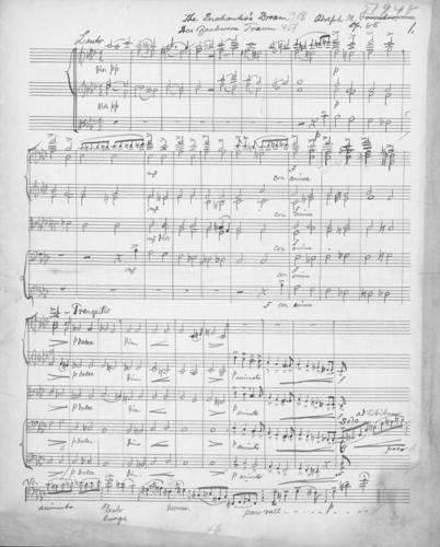 Opus 85 The Enchanter's dream: 1st violin