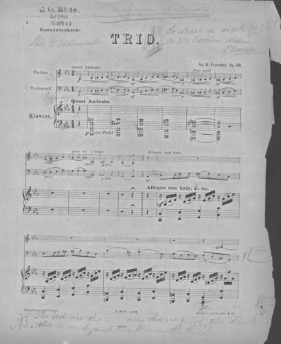 Opus 29 Trio score