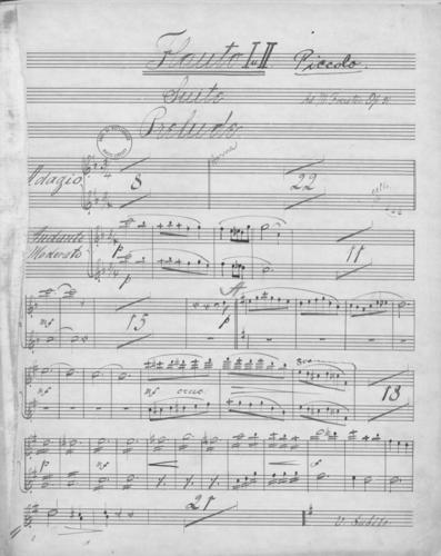 Opus 31 The falconer: 1st and 2nd flute