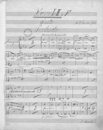Opus 31 The falconer: 1st and 2nd horn