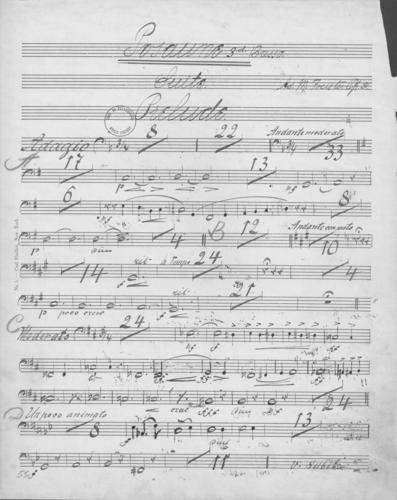 Opus 31 The falconer: 3rd trombone