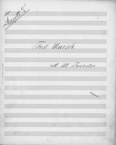 Opus 32 Festival March: 2nd bassoon