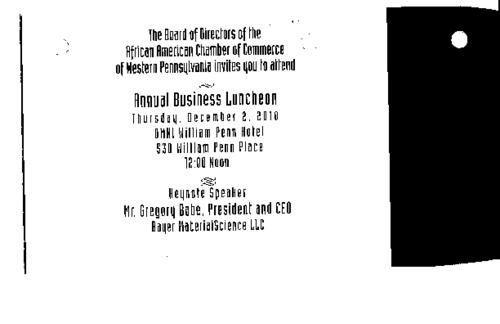 Annual Business Luncheon-Flyer