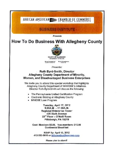 How To Do Business With Allegheny County-Flyer