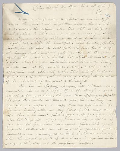 Untitled, by J. M. Spear