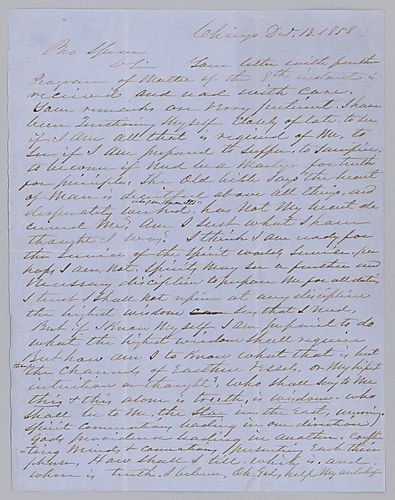 Thomas Richmond to J. M. Spear