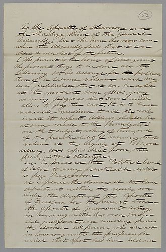 "To the Apostle of Harmony," signed Benjamin Franklin [J. M. Spear]
