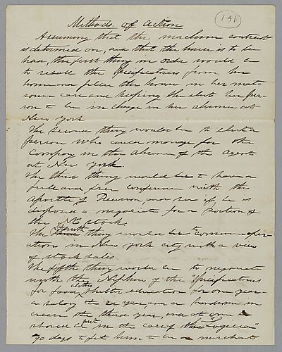 "Methods of Action," by J. M. Spear