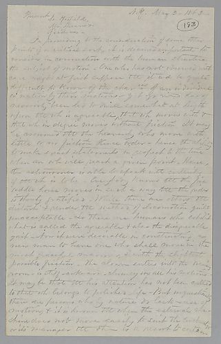 Papers transmitted in connection with Dr. Redfield by J. M. Spear