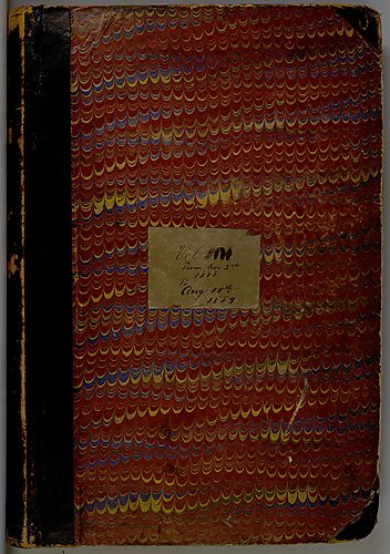 Scrapbook, November 2, 1888-August 18, 1889