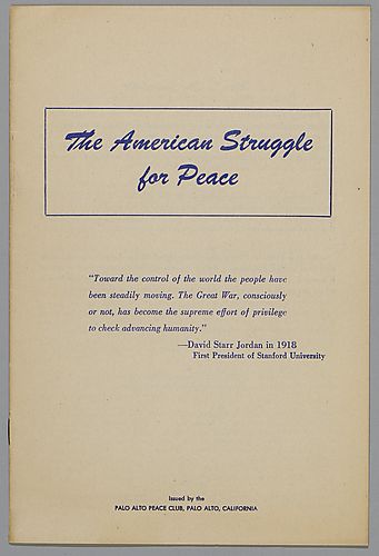 The American Struggle for Peace
