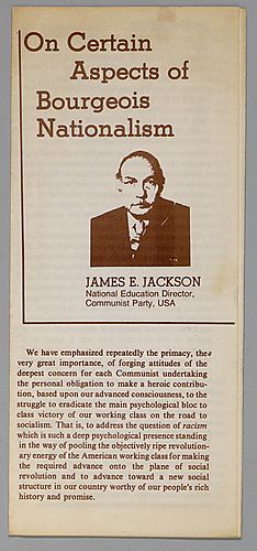 "On Certain Aspects of Bourgeois Nationalism" Pamphlet