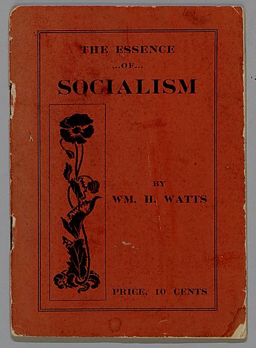 The Essence of Socialism, by William H. Watts